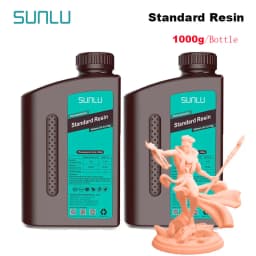 SUNLU Standard Resin 2KG 1KG / Bottle 405nm UV Resin For LCD 3D Printer Material For Printing Good Precision Free Shipping