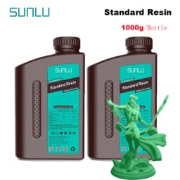 SUNLU Standard Resin 2KG 1KG / Bottle 405nm UV Resin For LCD 3D Printer Material For Printing Good Precision Free Shipping