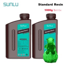 SUNLU Standard Resin 2KG 1KG / Bottle 405nm UV Resin For LCD 3D Printer Material For Printing Good Precision Free Shipping