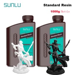 SUNLU Standard Resin 2KG 1KG / Bottle 405nm UV Resin For LCD 3D Printer Material For Printing Good Precision Free Shipping