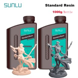 SUNLU Standard Resin 2KG 1KG / Bottle 405nm UV Resin For LCD 3D Printer Material For Printing Good Precision Free Shipping