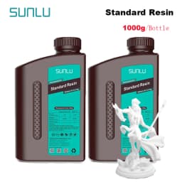 SUNLU Standard Resin 2KG 1KG / Bottle 405nm UV Resin For LCD 3D Printer Material For Printing Good Precision Free Shipping