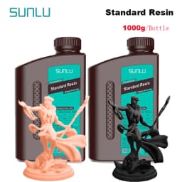 SUNLU Standard Resin 2KG 1KG / Bottle 405nm UV Resin For LCD 3D Printer Material For Printing Good Precision Free Shipping