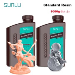 SUNLU Standard Resin 2KG 1KG / Bottle 405nm UV Resin For LCD 3D Printer Material For Printing Good Precision Free Shipping