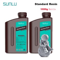 SUNLU Standard Resin 2KG 1KG / Bottle 405nm UV Resin For LCD 3D Printer Material For Printing Good Precision Free Shipping