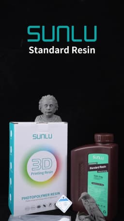 SUNLU Standard Resin 2KG 1KG / Bottle 405nm UV Resin For LCD 3D Printer Material For Printing Good Precision Free Shipping