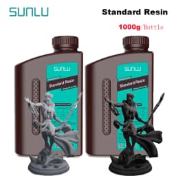SUNLU Standard Resin 2KG 1KG / Bottle 405nm UV Resin For LCD 3D Printer Material For Printing Good Precision Free Shipping