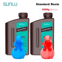 SUNLU Standard Resin 2KG 1KG / Bottle 405nm UV Resin For LCD 3D Printer Material For Printing Good Precision Free Shipping