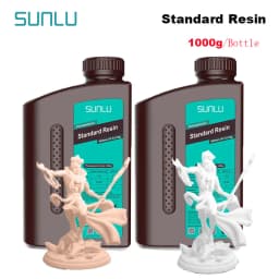SUNLU Standard Resin 2KG 1KG / Bottle 405nm UV Resin For LCD 3D Printer Material For Printing Good Precision Free Shipping