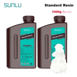 SUNLU Standard Resin 2KG 1KG / Bottle 405nm UV Resin For LCD 3D Printer Material For Printing Good Precision Free Shipping