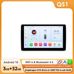 Hizpo2 din Android 14 Auto Radio For Opel Zafira B Astra H 2005-2014 Carplay 4G Car Multimedia Video Player GPS Autoradio 6115