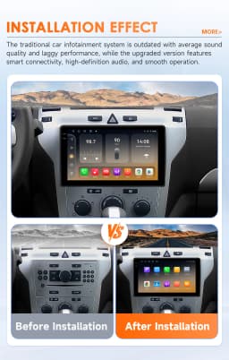 Hizpo2 din Android 14 Auto Radio For Opel Zafira B Astra H 2005-2014 Carplay 4G Car Multimedia Video Player GPS Autoradio 6115