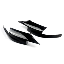 Car Front Bumper Lip Chin Splitters For BMW 5 Series F10 M5 Model 2010-2016 Body Kit Aprons Cover Guard Trim