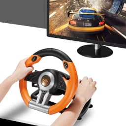 PXN V3 Pro Gaming Steering Wheel Volante PC Racing Wheel for PC Window 7/8/10/11/PS3/PS4 /Switch/XBOX One/Xbox Series X/S
