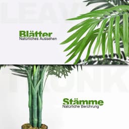 Room Palm Palm Tree Art plant artificial tree room plant decoration plant artificial 110cm high