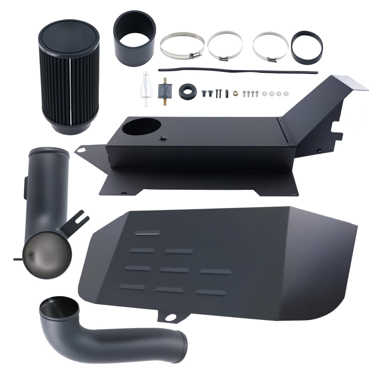 Pipe Cold Air Intake Kit System for BMW 228i 320i 328i 420i with 2x Heat Shield KD4184BK,AIT39R