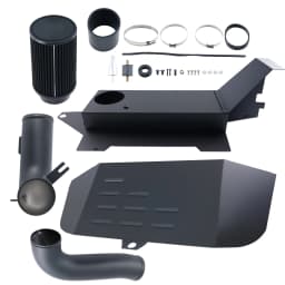 Pipe Cold Air Intake Kit System for BMW 228i 320i 328i 420i with 2x Heat Shield KD4184BK,AIT39R