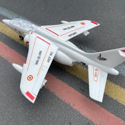 KPQRC 740mm Wingspan EPO 64mm Ducted Fan EDF Jet RC Airplane Fixed Wing KIT
