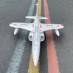 KPQRC 740mm Wingspan EPO 64mm Ducted Fan EDF Jet RC Airplane Fixed Wing KIT