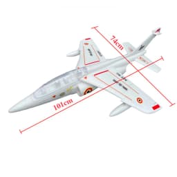 KPQRC 740mm Wingspan EPO 64mm Ducted Fan EDF Jet RC Airplane Fixed Wing KIT