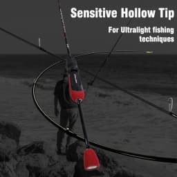 MIFINE OUTRANGE Ultralight Spinning Fishing Rod Lure 0.5-5G 30T Carbon Fiber UL Fuji Rings Hollow Tips for Trout Fishing Pole