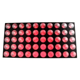 SHEHDS 2/4PCS 25x12W LED RGBW Blinder Matrix Stage Lighting DJ Bar Party Effect Christmas Decoration Concert Audience
