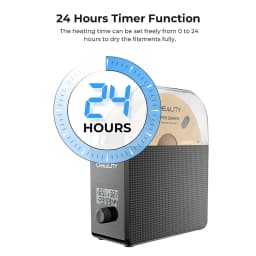 Creality Filament Dryer Box 2.0 360° Hot-air Heating 1.75mm and 2.85mm Filaments Support 24 Hours Timer Real-time Humidity