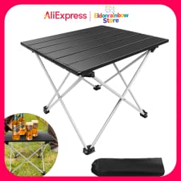 Outdoor Ultralight Portable Folding Camping Table Foldable Dinner Desk Hight Strength Aluminum Alloy For Garden Party Picnic BBQ