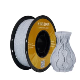 KINGROON Marble PLA Filament 1.75mm 1kg Like Marble White Stone 3D Printer FIlament, Plastic Spool 2.2lbs 3D Printing Material