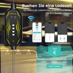 Junsun EV charger App control wallbox IP65 1Phase 7KW 32A 3.5KW 16A Type 2 Car fast charging plug to plug charge for Tesla