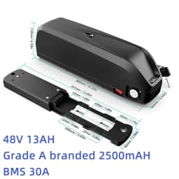 Hailong E-Bike Akku Lithium-Ion Batterie Pack 36V 13Ah 48V 14.4Ah 36V 19.2Ah,18650 & 21700 Zellen,Ersatzakku für 750W 1000W Bafang Tongsheng Mittelantrieb Motor,Versand Aus Deutschem Lager Schnelle Lieferung