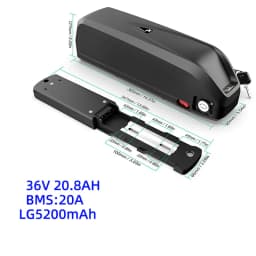 Hailong E-Bike Akku Lithium-Ion Batterie Pack 36V 13Ah 48V 14.4Ah 36V 19.2Ah,18650 & 21700 Zellen,Ersatzakku für 750W 1000W Bafang Tongsheng Mittelantrieb Motor,Versand Aus Deutschem Lager Schnelle Lieferung