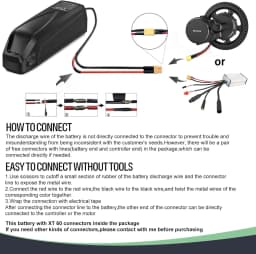 Hailong E-Bike Akku Lithium-Ion Batterie Pack 36V 13Ah 48V 14.4Ah 36V 19.2Ah,18650 & 21700 Zellen,Ersatzakku für 750W 1000W Bafang Tongsheng Mittelantrieb Motor,Versand Aus Deutschem Lager Schnelle Lieferung