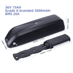 Hailong E-Bike Akku Lithium-Ion Batterie Pack 36V 13Ah 48V 14.4Ah 36V 19.2Ah,18650 & 21700 Zellen,Ersatzakku für 750W 1000W Bafang Tongsheng Mittelantrieb Motor,Versand Aus Deutschem Lager Schnelle Lieferung