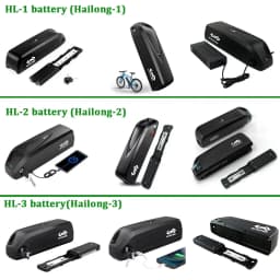 Hailong E-Bike Akku Lithium-Ion Batterie Pack 36V 13Ah 48V 14.4Ah 36V 19.2Ah,18650 & 21700 Zellen,Ersatzakku für 750W 1000W Bafang Tongsheng Mittelantrieb Motor,Versand Aus Deutschem Lager Schnelle Lieferung
