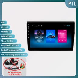 Hizpo 9' Autoradio For Fiat Bravo 2007 - 2012 Multimedia Player GPS Navigation Stereo 2din 4G Carplay Android Auto Head Unit RDS