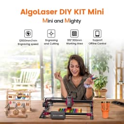 Portable AlgoLaser Laser Engraver DIY KIT MINI Printer Cutter Woodworking Machines Plastic 5000mw WI-FI Mini Engraving Machine