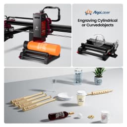 Portable AlgoLaser Laser Engraver DIY KIT MINI Printer Cutter Woodworking Machines Plastic 5000mw WI-FI Mini Engraving Machine