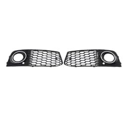SAIQINGSP 1 Pair of Fog Light Grille Fit for Audi A4 B8 2009-2011 Black Car Accessories Tools 8KD 807 681, 8KD 807 682