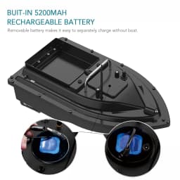 D16 Fishing Bait Boat Wireless Remote Control Fishing Feeder Fish Finder Device 430-540 yards Remote Range Fish Accessories