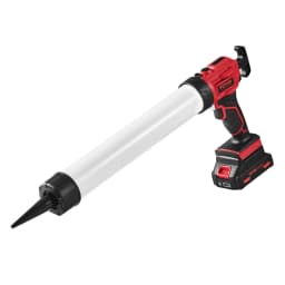 SucceBuy Cordless Caulking Gun 20oz/600ml 20V Electric Sausage Caulking Gun with 4 Adjustable Speeds Anti-Drip Battery Powered