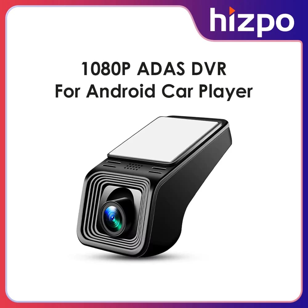 Car DVR Dash Cam Full HD 1080P Driving Recorder with Night Vision ADAS USB for Android Headunit