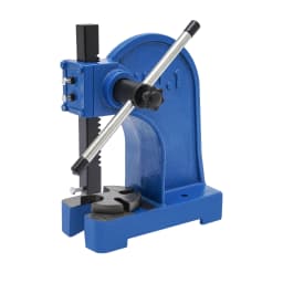 1 Ton Manual Arbor Press Heavy Duty Desktop Arbor Press Cast Iron Material for Riveting Punching Holes