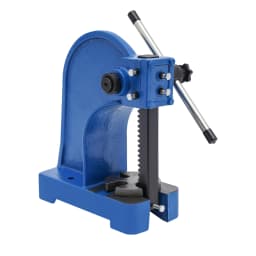 1 Ton Manual Arbor Press Heavy Duty Desktop Arbor Press Cast Iron Material for Riveting Punching Holes