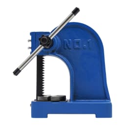 1 Ton Manual Arbor Press Heavy Duty Desktop Arbor Press Cast Iron Material for Riveting Punching Holes