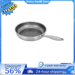 Lightweight Pan Wear-Resistant Wok Non-Stick Pan Easy to Clean Safe Handle for Gas Stoves Ceramic Stoves