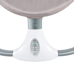 4 Gears Electric Baby Swing Rocking Bassinet Sleep Bed with 12 Lullabies Multi-functional Baby Swing Great Helper for Mothers