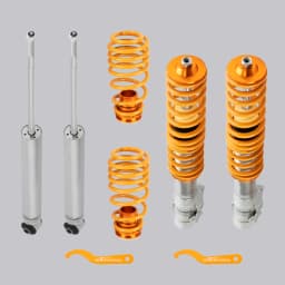 maXpeedingrods Coilover Suspension Lowering Kit for Arosa 9704 Lupo 98-05