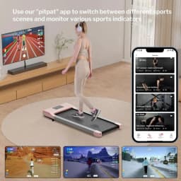 3 In 1 2.5 HP Walking Pad Treadmills 300lb, Under Desk Treadmill Pad for Home/Office/Exercise