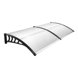 200x90cm Outdoor Canopy Heavy-duty Rainproof Door Canopy for Patio Yard Garden Doors and Windows Isolate Ultraviolet Rays
